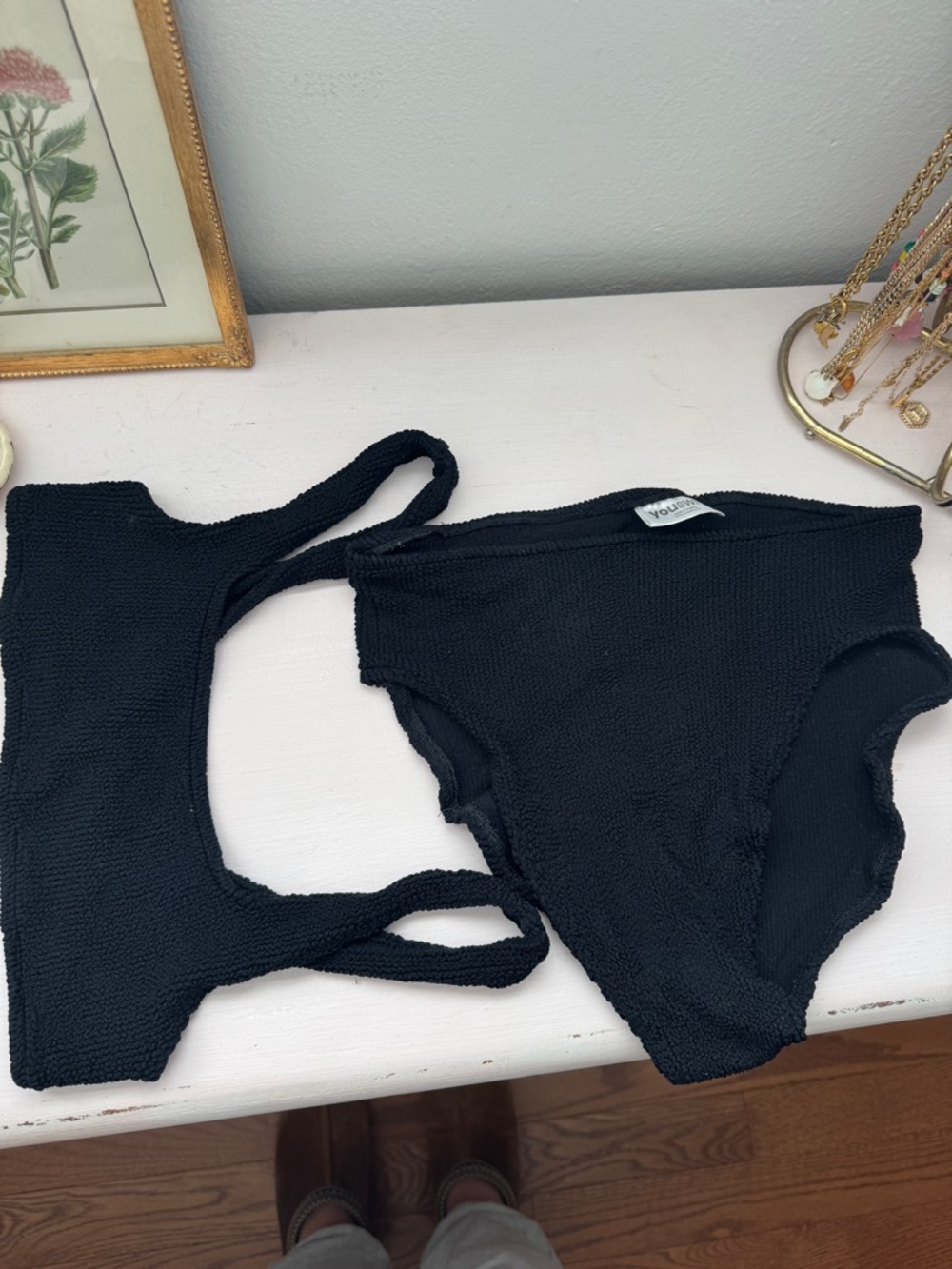 black youswim Aplomb High Waist Two-Piece